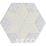 Multi-colour Terrazzo tile OD2-HX3/2
